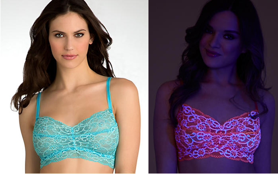 glow in the dark bra